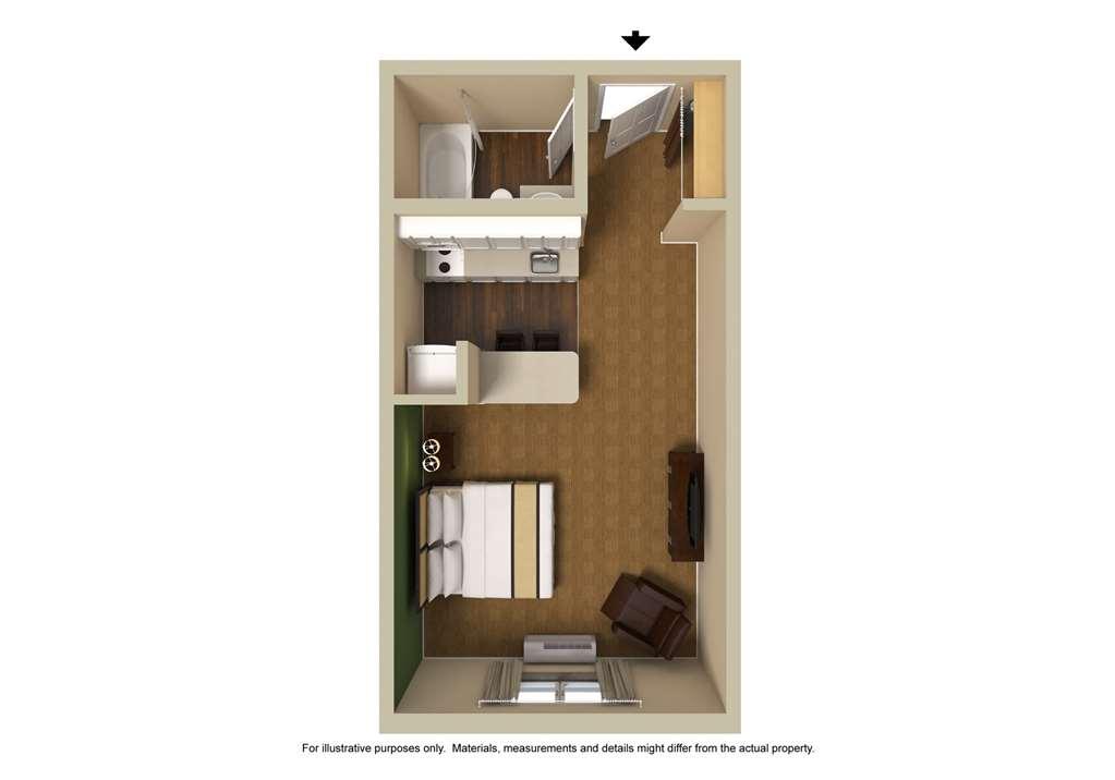 Extended Stay America Select Suites - Chicago - Downers Grove Kamer foto